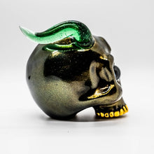 Load image into Gallery viewer, Sweeney Horns Skull