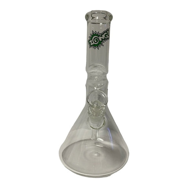 Zong Glass- Skinny Clear 1 Kink Beaker