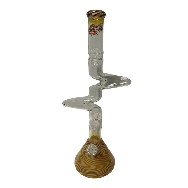 Zong Glass- Skinny Worked 4 Kink Beaker