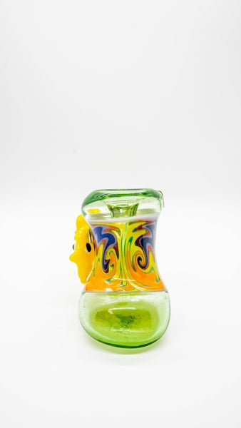 T. McGee Glass Fish Hammer Pipe