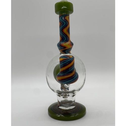 Augy Glass Colored Ball Recycler