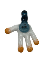 Load image into Gallery viewer, Rudeboy Cheeto fingers Blue Pendant